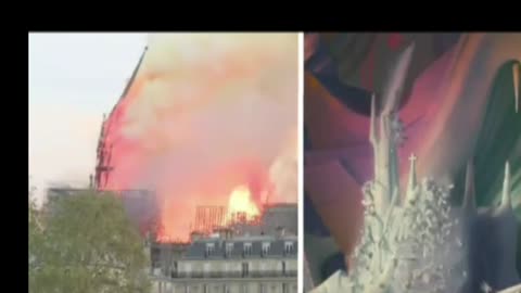 LA VIRGEN DE LA SALETTE LLORA DESPUÉS DE EVENTO MASÓNICO EN LA CATEDRAL DE NOTRE DAME