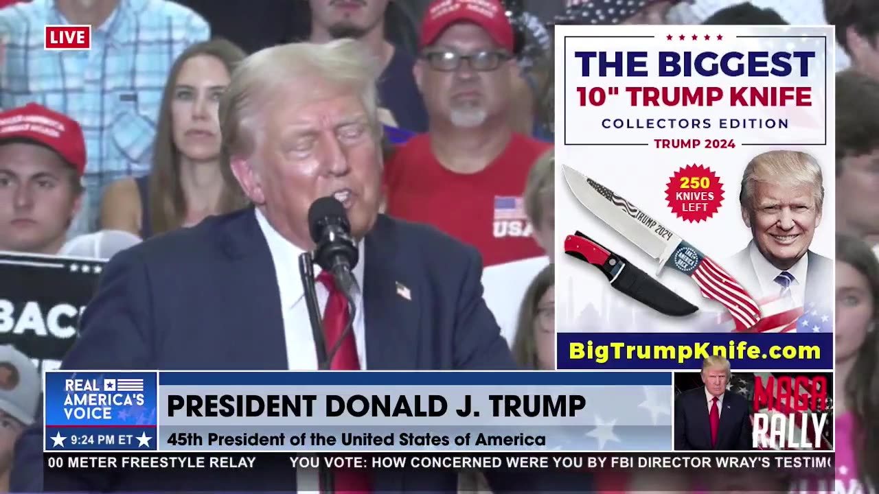 TRUMP-We Will NEVER De-Fund the Police
