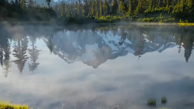 First light in the North Cascades