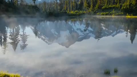 First light in the North Cascades