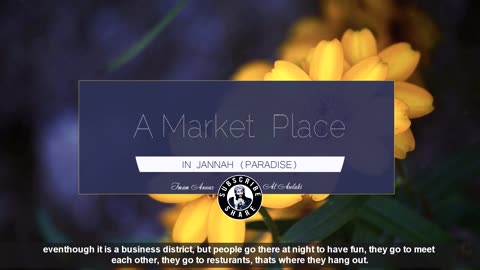 A Market Place in Jannah - Imam Anwar Al Awlaki