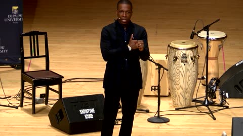 September 20, 2016 - 'Hamilton' Star Leslie Odom Jr. Visits Indiana's DePauw University