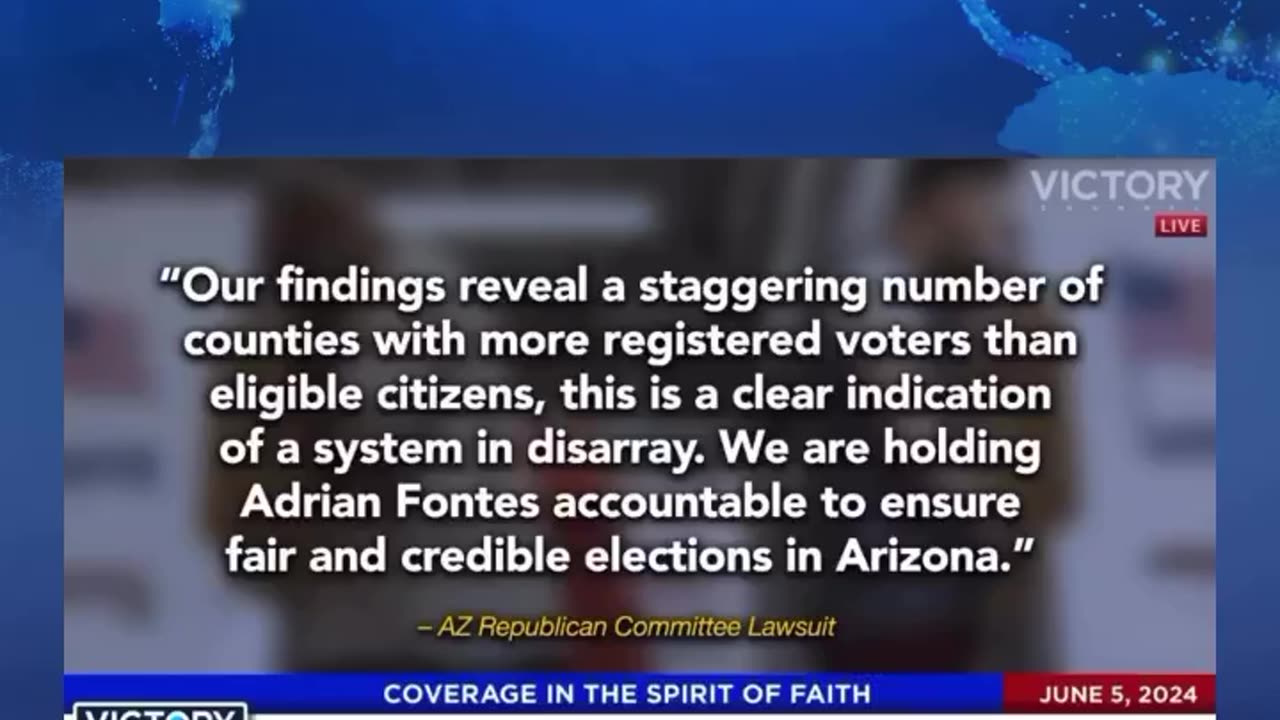 Arizona-Over 500 thousand illegal voters on arizona voter rolls