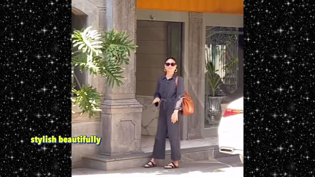 Kareena Kapoor khan with jeh Ali khan at her papa Randhir Kapoor’s house