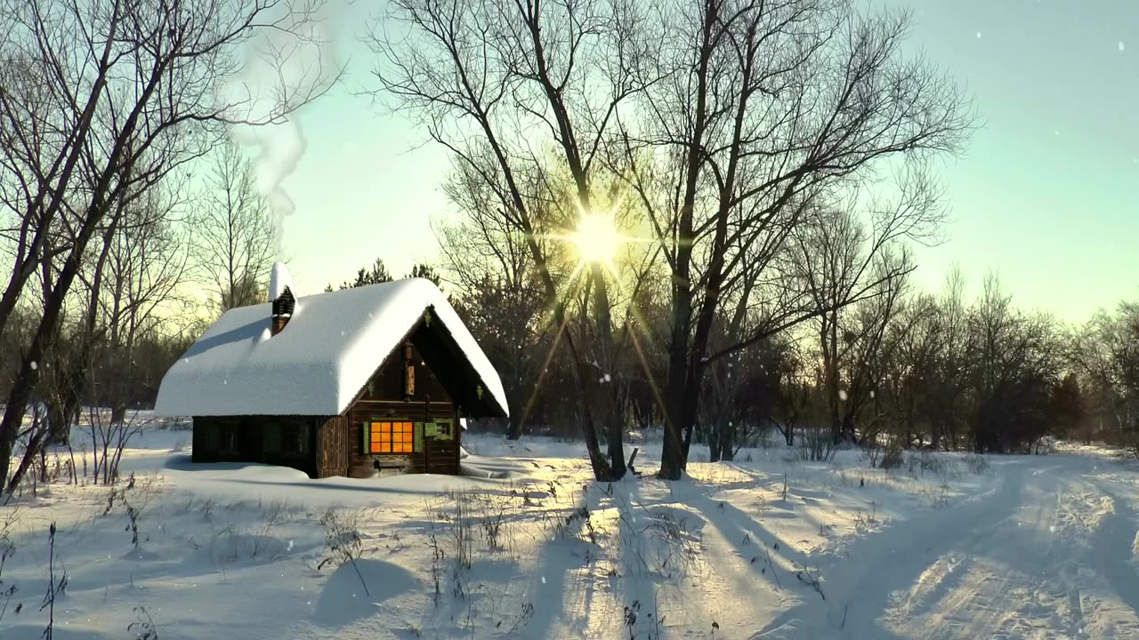 Snowfall Winter _ Free Stock Footage