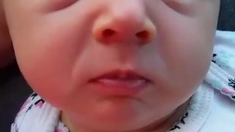 Baby Gives Mom the Finger as She Poops