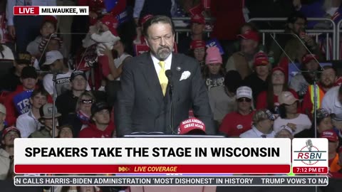 Why Donald Trump is the Greatest. Seb Gorka at the Trump Rally in Milwaukee, WI