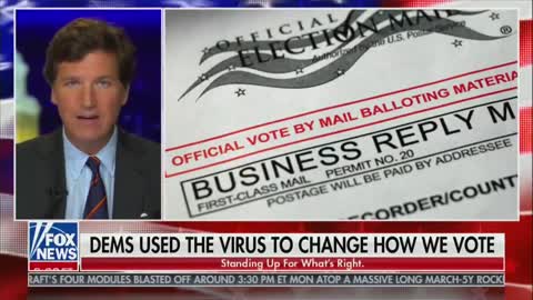 TUCKER: Yes The Election Was Rigged In Broad daylight By Democrats, Media Allies