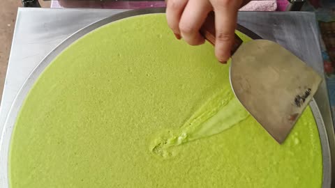 The Enchantment of Crêpe Craft: Unveiling the Wonders of Our Green Sublime Crêpe Base