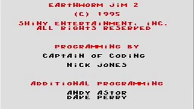 Earthworm Jim 2 (SNES) Ending_Cut