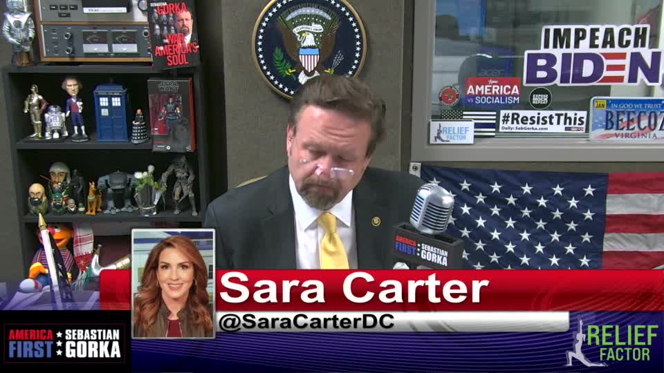 The disgrace of Alejandro Mayorkas. Sara Carter with Sebastian Gorka on AMERICA First