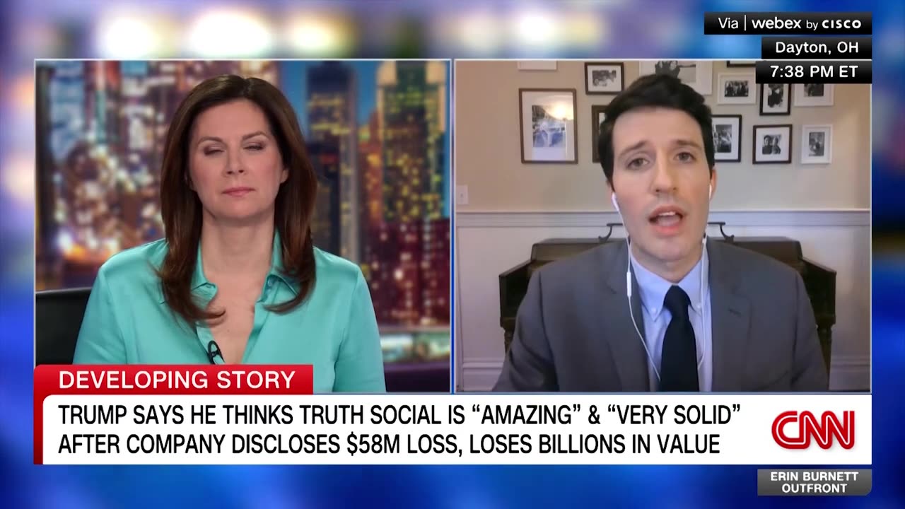 See how Trump defended Truth Social after stock price plummeted by CNN