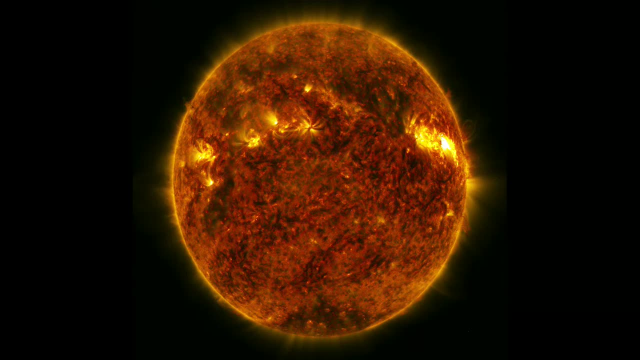 Unveiling the Sun's Power: NASA's SDO Records Spectacular Solar Flare of April 17, 2016.