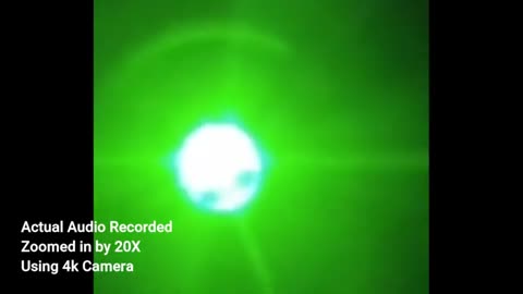 Actual SOUND of UFO Recorded in 4k! - Credited to Gabber Beast TV