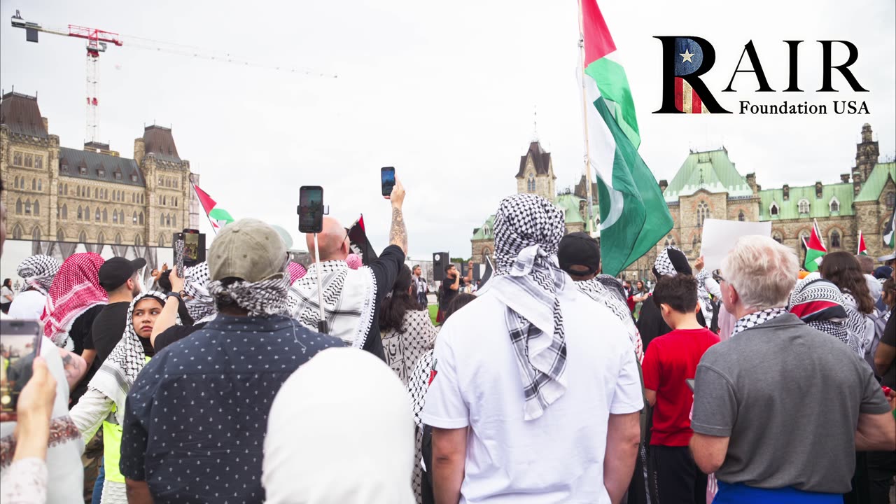 Mahmoud Talib Ottawa Aug 10 2024: "Israelis rape Palestinian men, NEVER recognize Israel