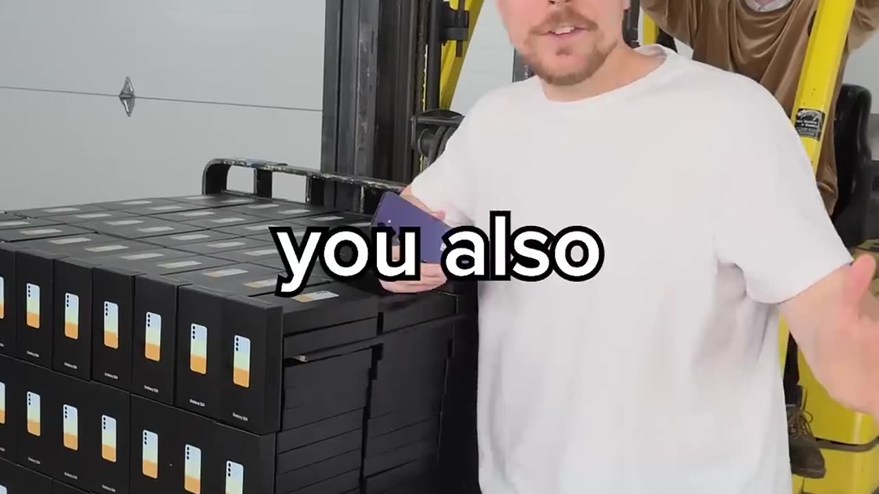 Mr Beast Giving 1000 Phones Away