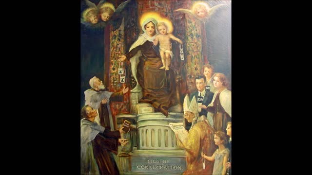 The Scapular: Feast of Our Lady of Mount Carmel