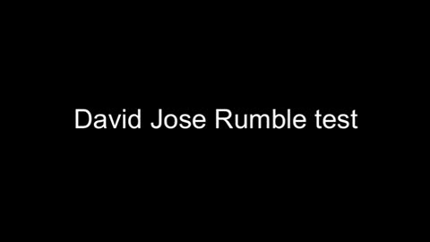 Rumble Test