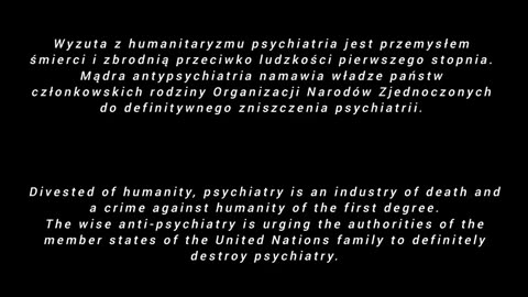 Antypsychiatria Namawia Do Zniszczenia Psychiatrii