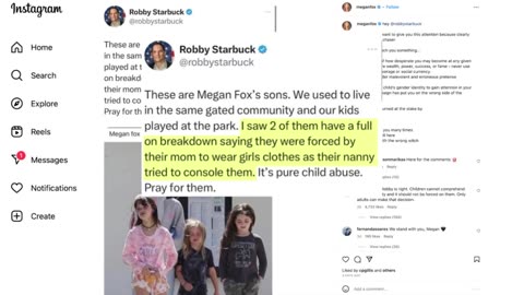 Megan Fox Child Abuse and Witchcraft?