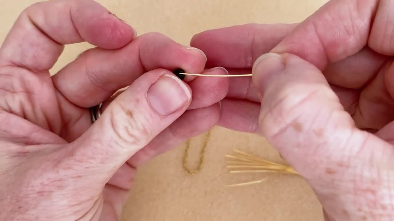 How to Make a Chain and Crystal Bead Necklace