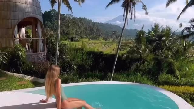 enjoying a jungle getaway at the Oniria Bali in Indonesia TAG someone who needs to visit Bali