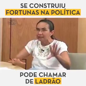 SE CONSTRUIU FORTUNAS NA POLÍTICAS, PODE CHAMAR DE LADRÃO !