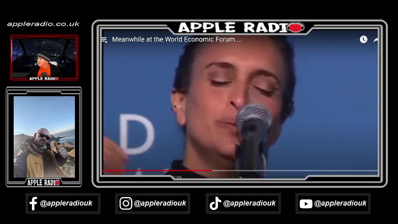The #WEF are doing their thing in #davos, and the #entertainment is #outofthisworld.