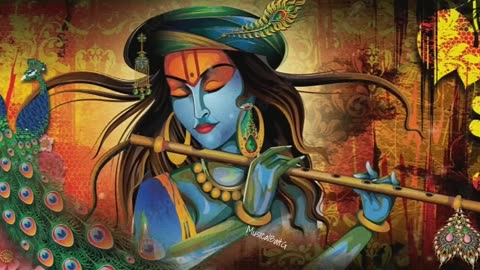 Divine Melodies: Serene Flute Music of Lord Krishna