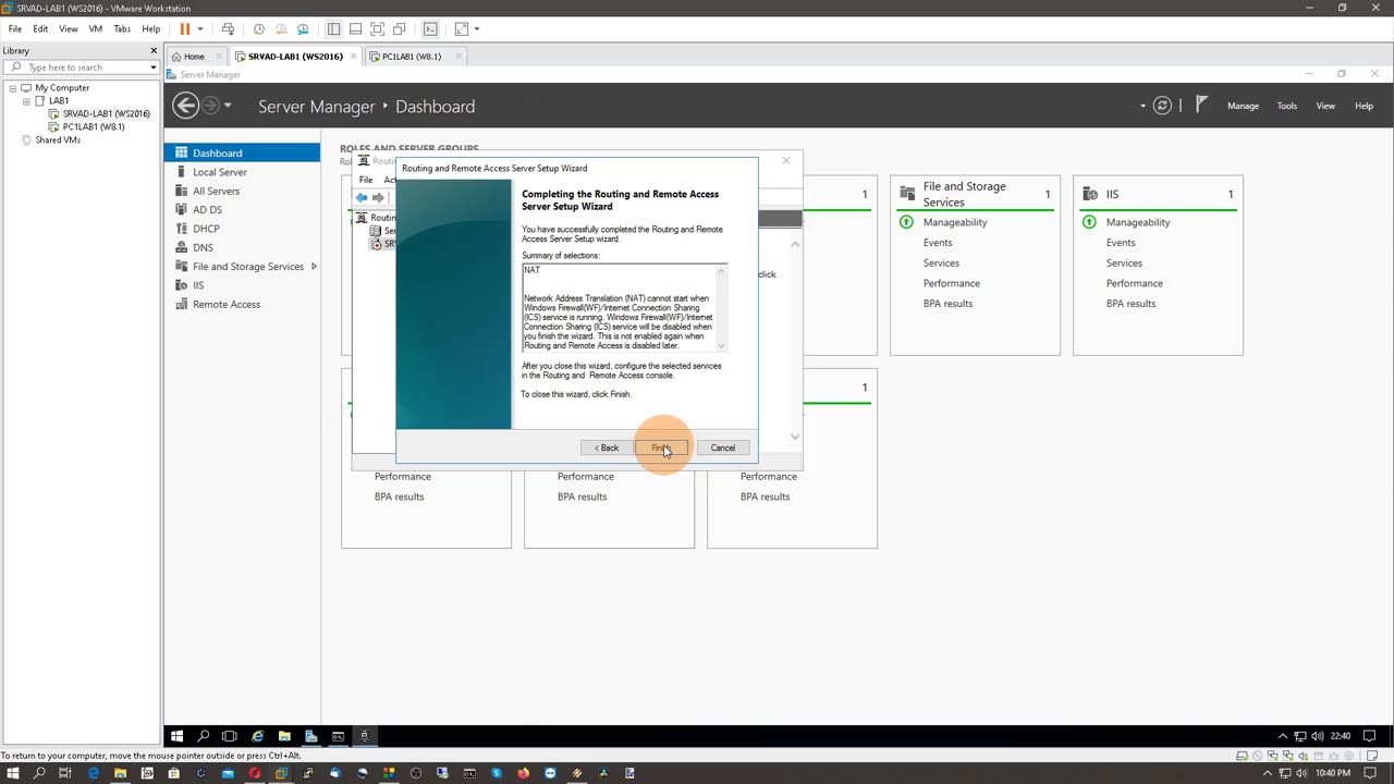 Configurar NAT con Windows Server 2016