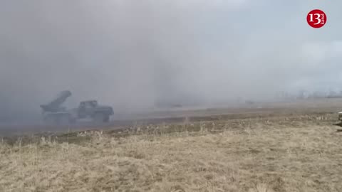 Ukrainian Grads open intense fire at Russian positions