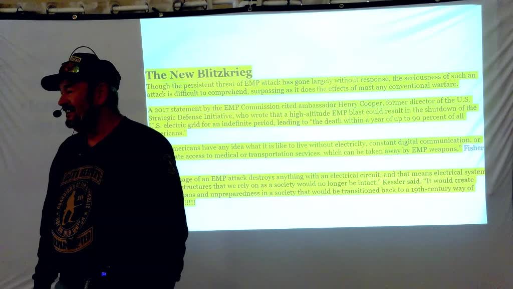 Don Armstrong presents EMP Protection