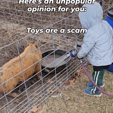 Why OUTSIDE Is Better Than TOYS...