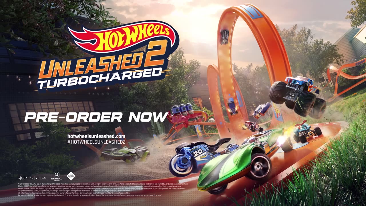 Hot Wheels Unleashed 2 Turbocharged Announcement Trailer PS5 & PS4 Games