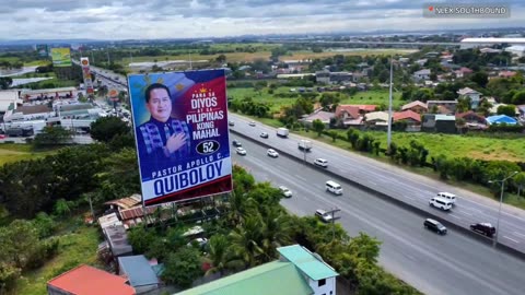 Billboard ni Pastor ACQ, spotted na rin sa NLEX, Southbound