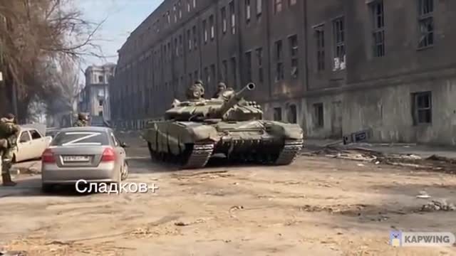 MARIUPOL AND TANKS.