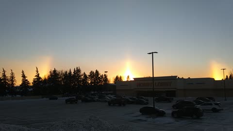 The sunbow or Sun dog on 01/08/22