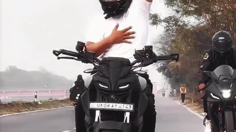 Bike stunt