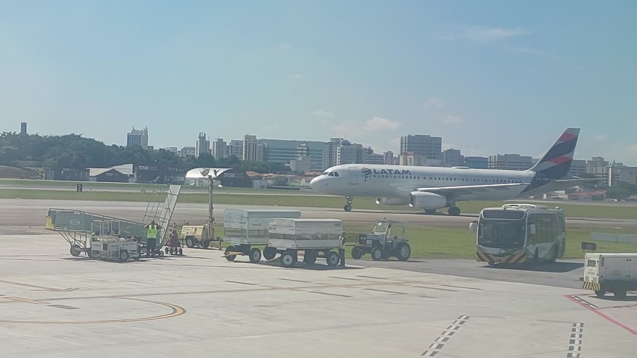 Pushback-Airbus A320 PR-TYA