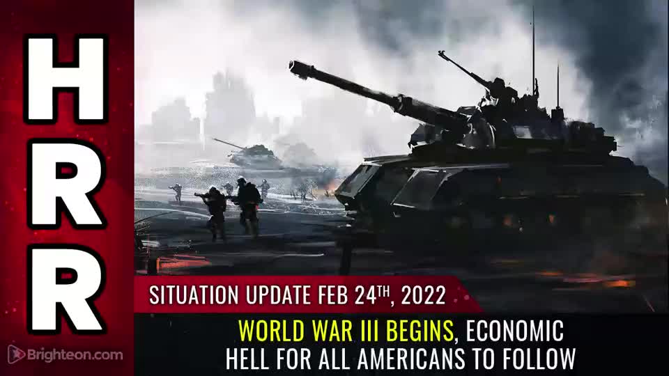 World War III begins, Biden Provoked IT! Economic HELL for all Americans to follow