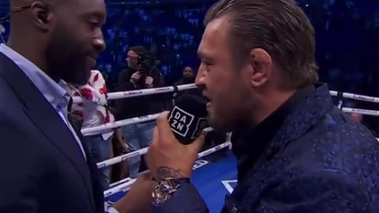 Conor McGregor called out KSI for a bare knuckle fight live on DAZN