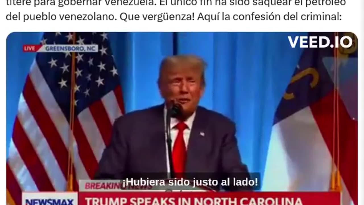 Trump about Venezuela