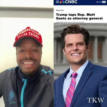 Terrence K. Williams on Matt Gaetz for A.G.