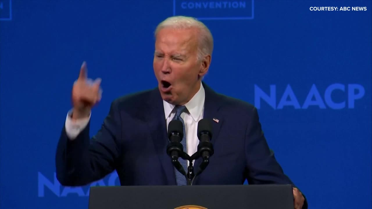 President Biden Speaks At NAACP National Convention