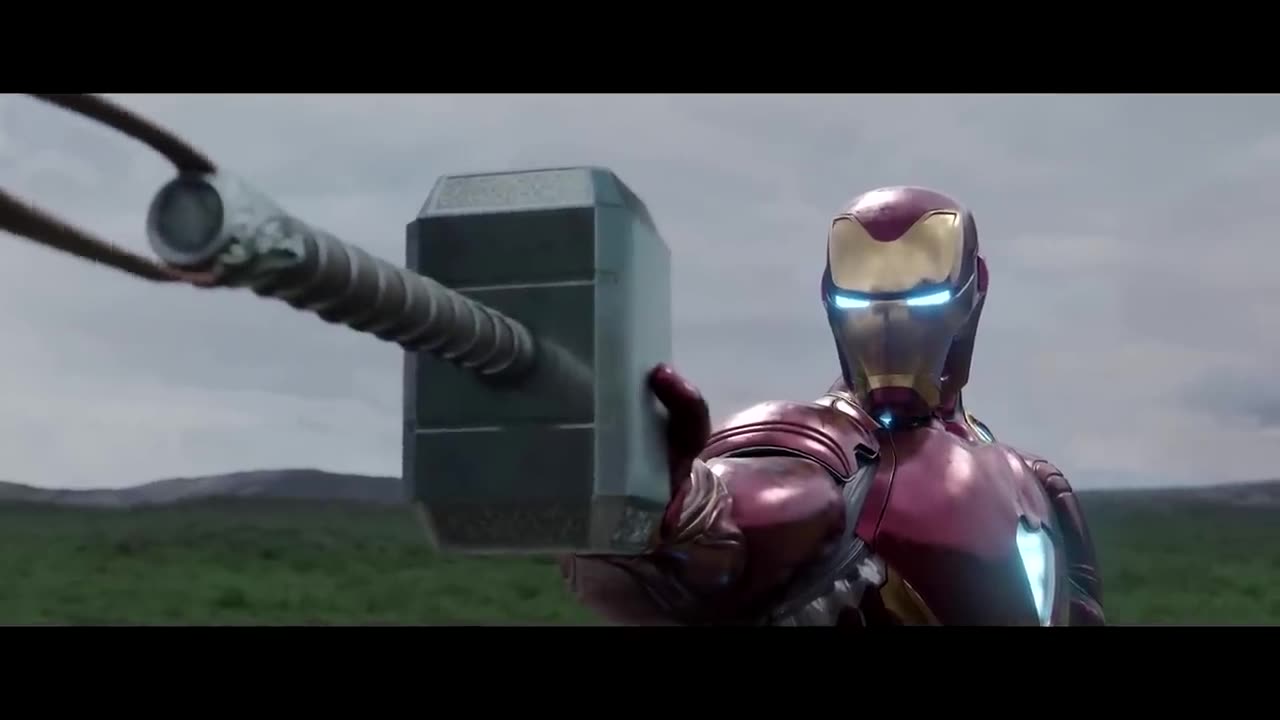 Ironman Destroys Mjölnir