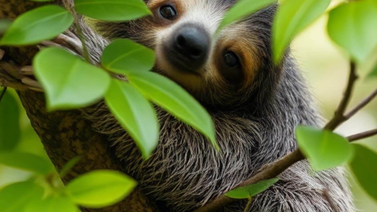 The Sloth: Slow and Steady in the Forest