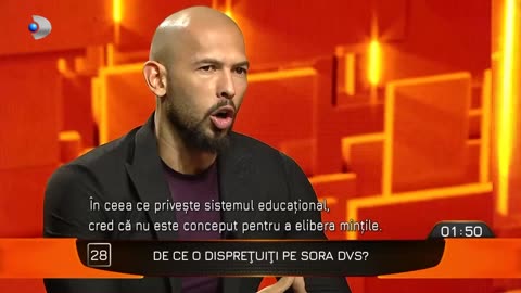 Andrew Tare new interview in Romania