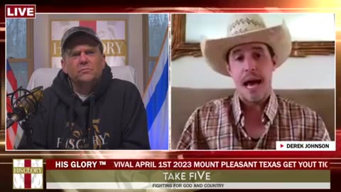 Derek Johnson, Artist_Songwriter, joins His Glory- Take FiVe.