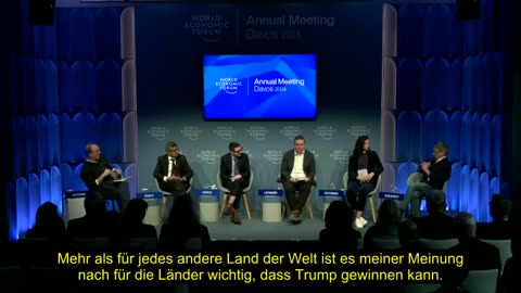 Auf Youtube entferntes WEF-Gespräch mit Alexander Soros & anderen 19.01.24