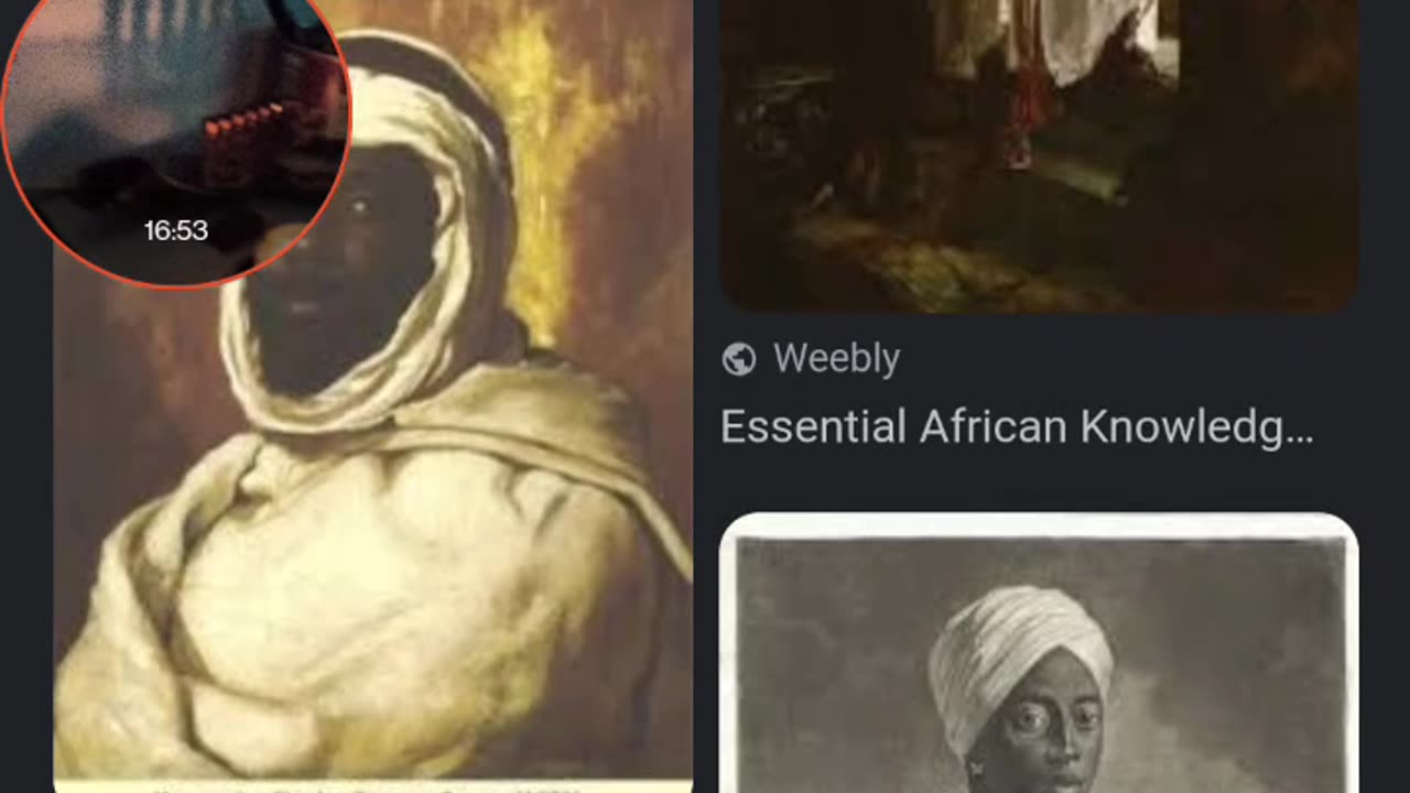 The moors (black) isrealites RuledSpain Europe Rev20/Paintings